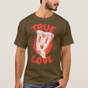 Äkta kärlek Pizza Älskare 33765712 T Shirt