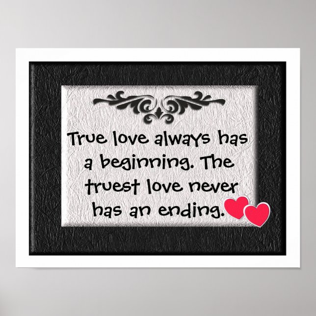 Äkta kärlek poster (Framsidan)