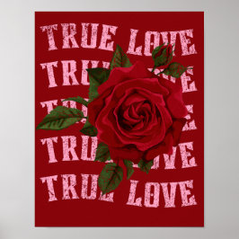 Äkta kärlek Ro Romantiska Alla hjärtans dag Poster