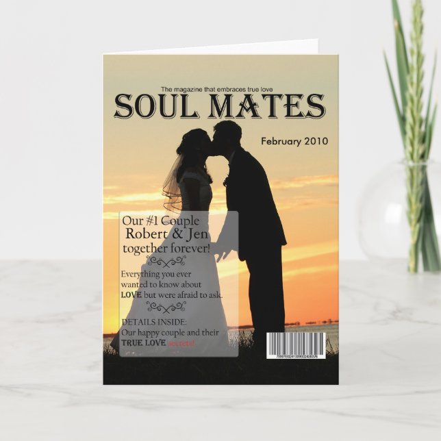 Äkta kärlek Ställe, Soul Mates Magazine 1, ... Kort (Framsida)