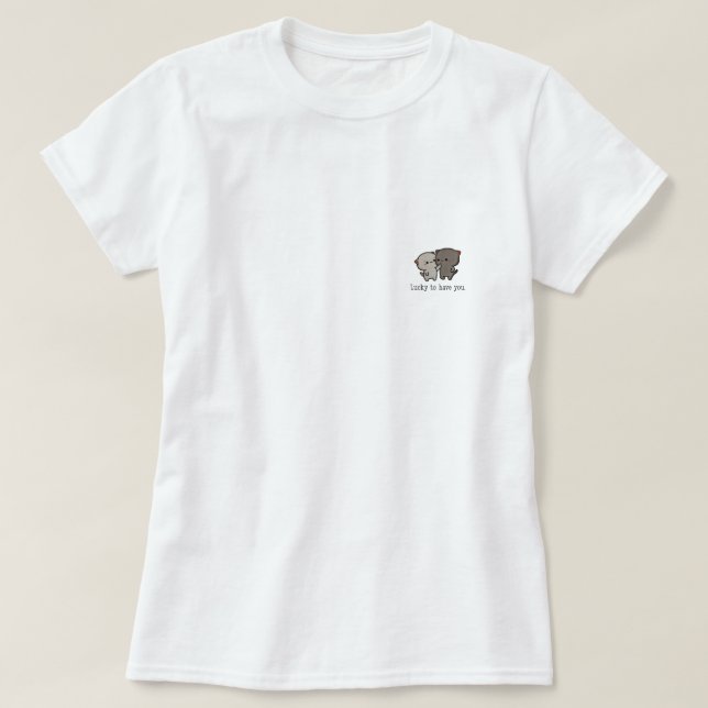 ÄKTA KÄRLEK T SHIRT (Design framsida)