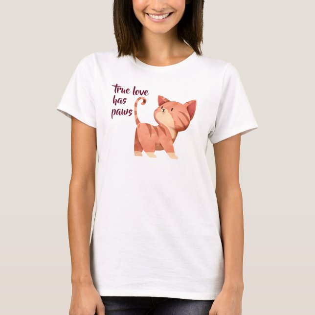 Äkta kärlek t shirt (Framsida)