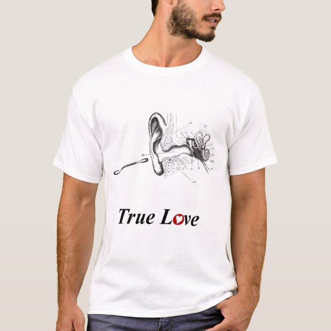 Äkta kärlek t-shirt (Framsida)