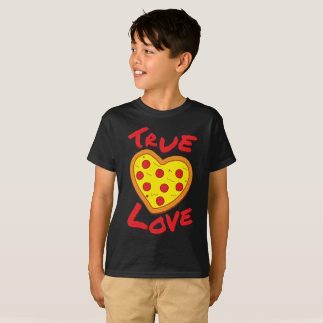 Äkta kärlek T-tröja T Shirt (Hel framsida)