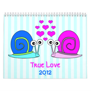 Äkta kärlek väggkalender 2012 kalender