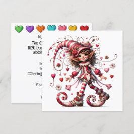 Äkta Kärlek - Valentine Theme Inbjudningar