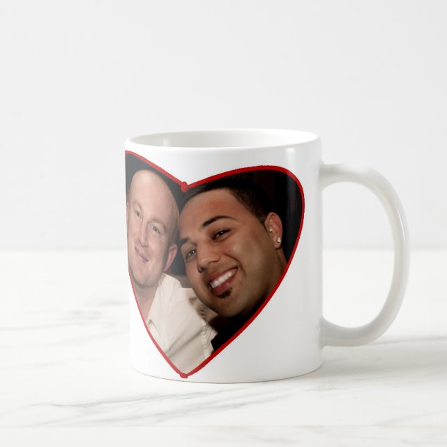 Äkta kärlek vet ingen hejd kaffemugg (Höger)