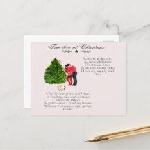 Äkta kärlek vid jul-Dikt