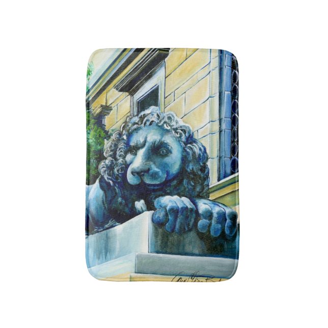 Äkta Kattdjur Badrumsmatta (Framsidan (Vertikal))