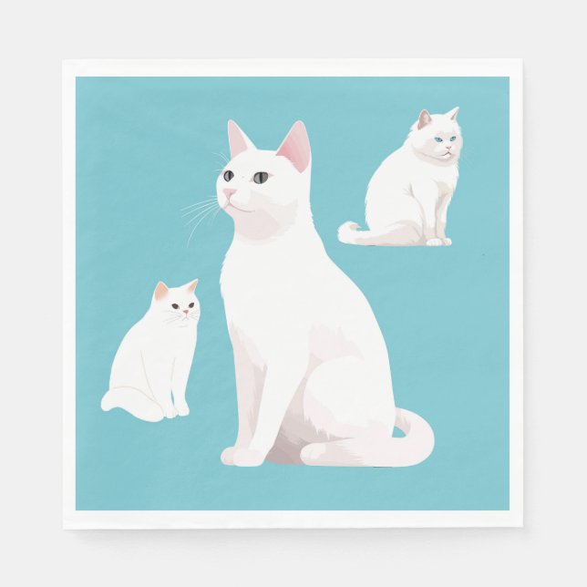 Äkta katter pappersservett (Framsidan)