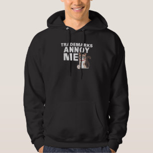 Äkta kattvarumärken Annoy Me Elak Kat Fussy Cat Hoodie