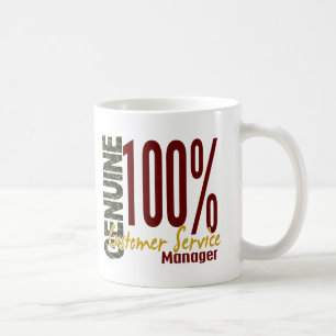 Äkta kundtjänstchef kaffemugg