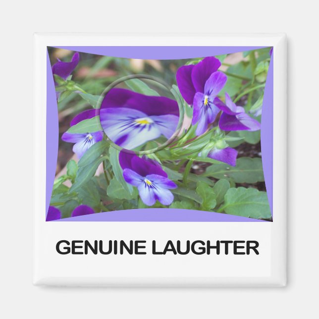 Äkta Laughter Magnet (Framsidan)