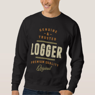 Äkta Logger Lång Ärmad Tröja