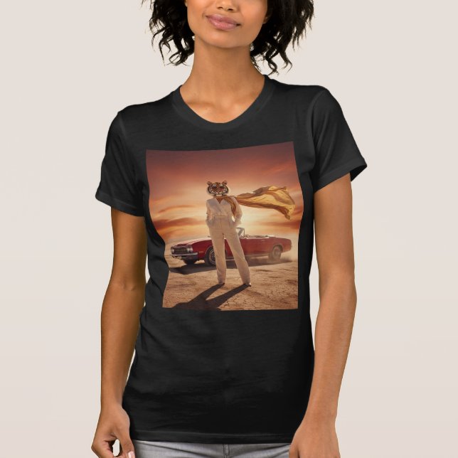 Äkta Makt – Tigern Inom Dig T Shirt (Framsida)