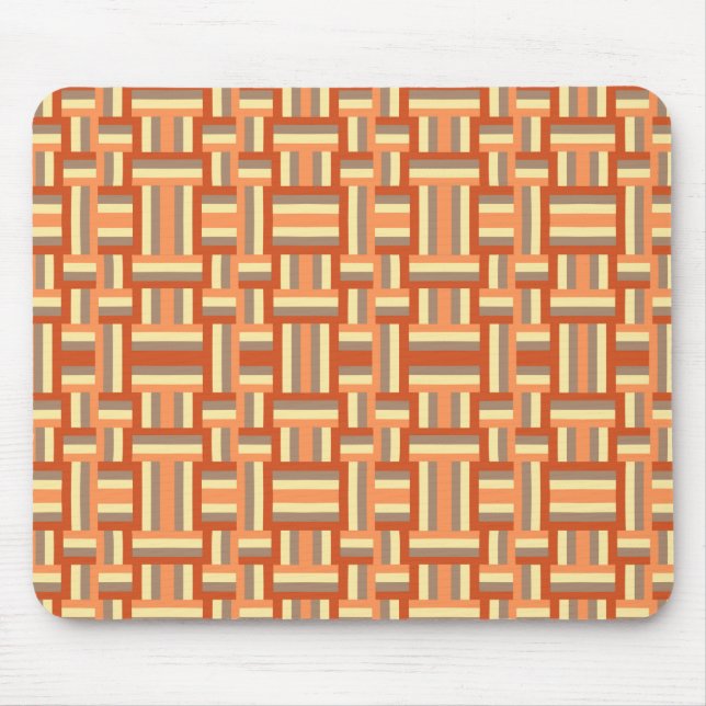 Äkta Metall i fyrkant Musmatta (Framsidan)