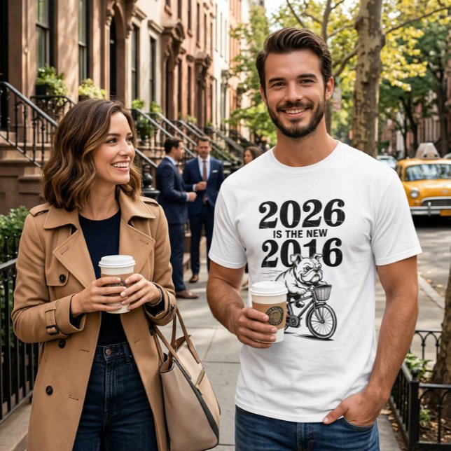 Äkta NYC 2026 Är Det Nya 2016 T Shirt (2026 is the new 2016)