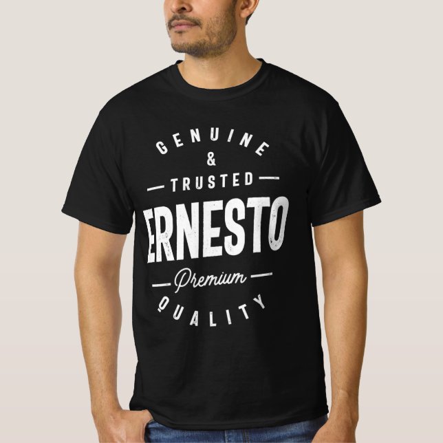 Äkta och betrodda haverier i Personlig Namn T Shirt (Framsida)