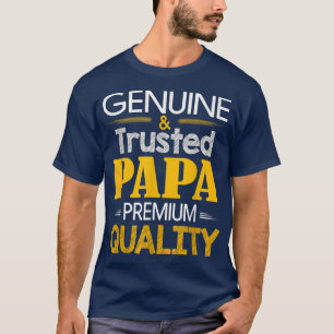 Äkta Pappa Quality Best Fars dag För manar T Shirt