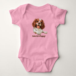 Äkta Puppy Baby One-Biet Jumper Bodykostym T Shirt