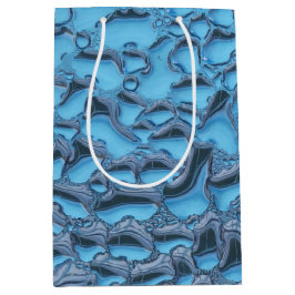 Äkta regndroppar på blått glas