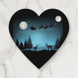 Akta renar på natten gåvor etiketter