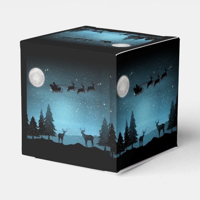 Akta renar på natten presentaskar (Baksidan Sidan)