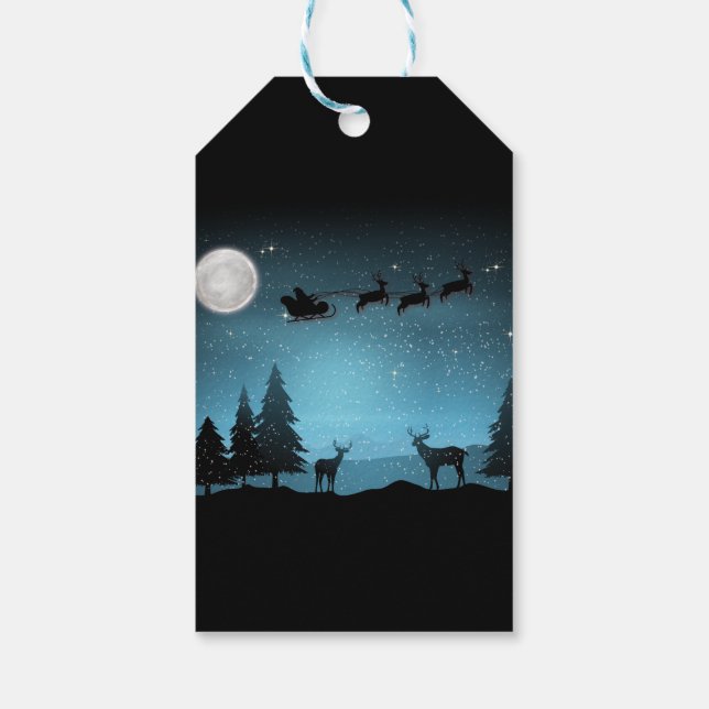 Akta renar på natten presentetikett (Baksidan)