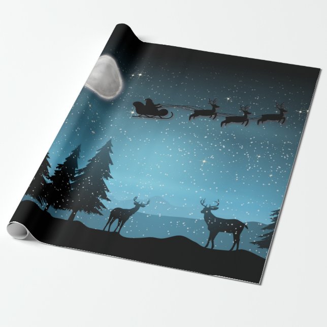 Akta renar på natten presentpapper (Utrullad)