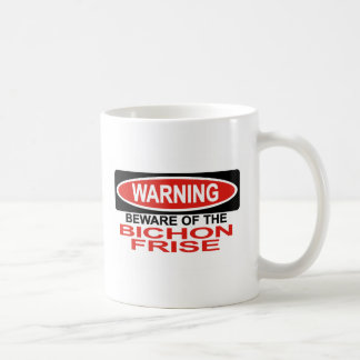 Akta sig av Bichon Frise Kaffemugg