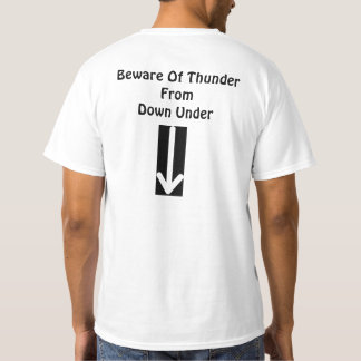 Akta sig av den grundläggande T-tröja för Åska T-shirt