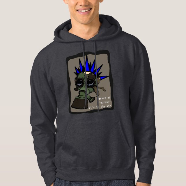 Akta sig av det normala sweatshirt (Framsida)