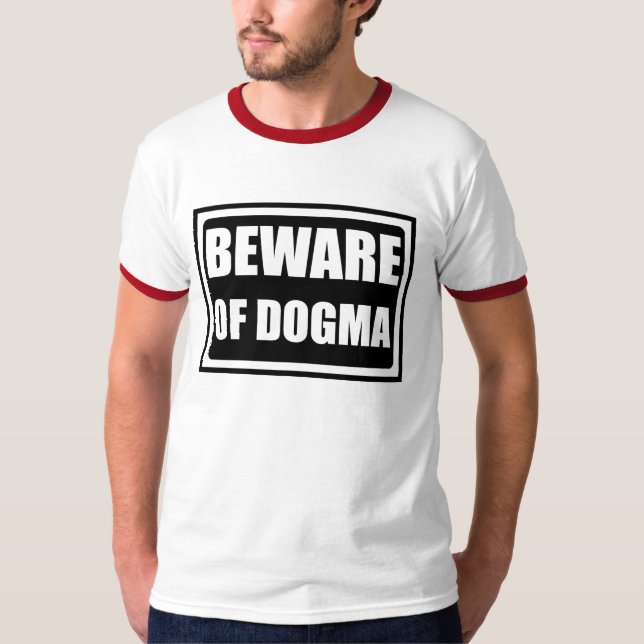 akta sig av dogm t-shirt (Framsida)