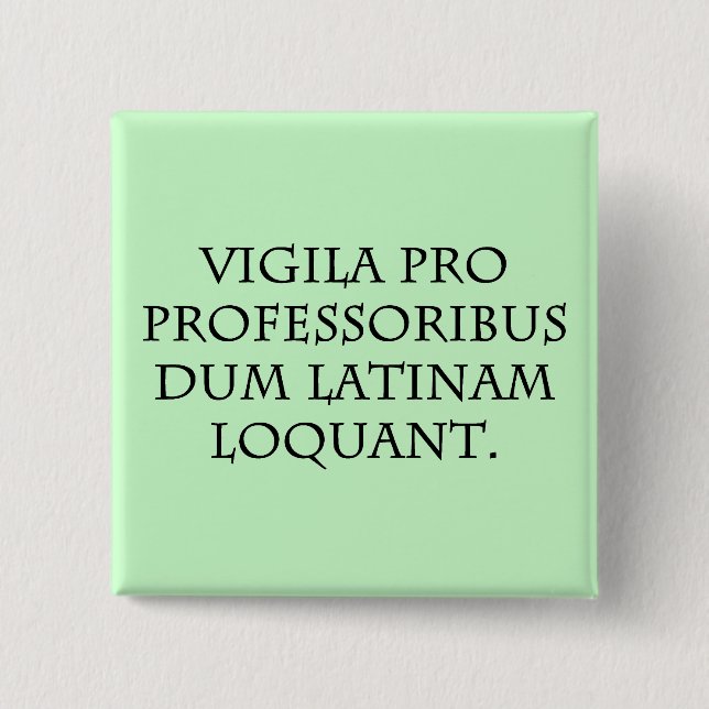 Akta sig av experter (latin) knapp (Framsida)
