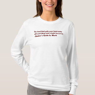 Akta sig av folk som klappar dig på baksidaen t-shirt