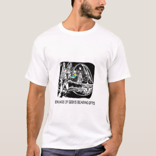 Akta sig av Geeks uthärda gåvor T-shirt