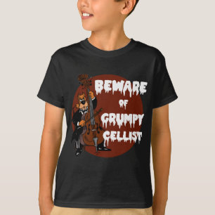 Akta sig av Grumpy Cellist Tee Shirt