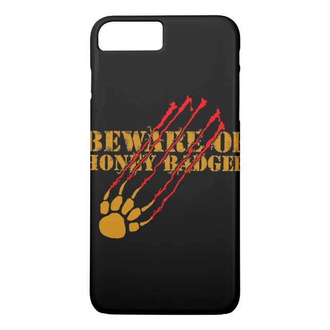 Akta sig av honey badger Case-Mate iPhone skal (Baksida)