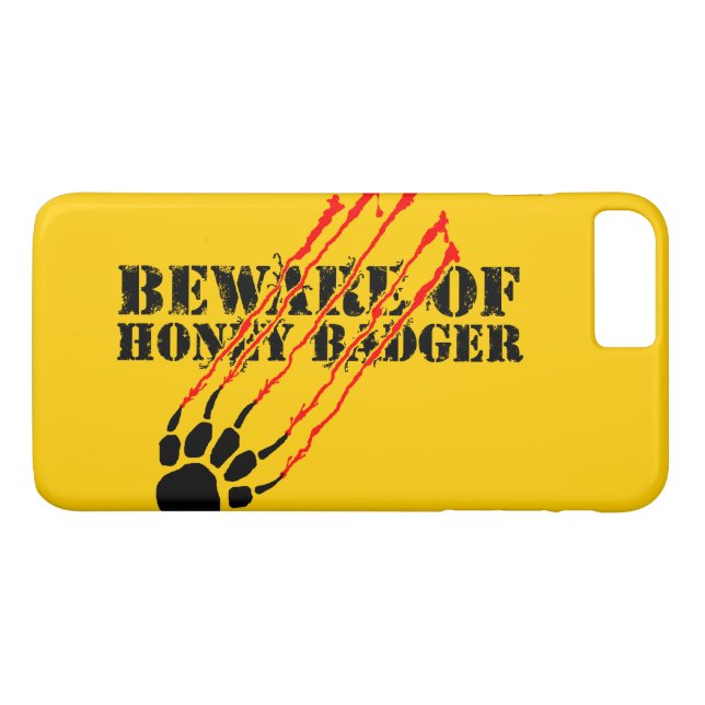 Akta sig av honey badger Case-Mate iPhone skal (Baksida (horisontal))