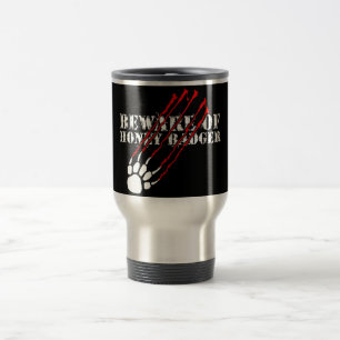 Akta sig av honey badger resemugg