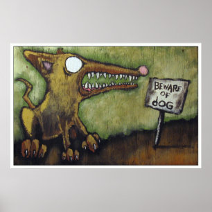 "AKTA SIG AV HUNDEN #4 ", POSTER