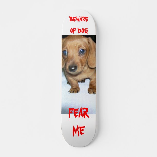 akta sig av hunden skateboard bräda 19,5 cm (Framsida)