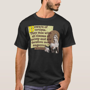 Akta sig av konstnärer mig t shirt