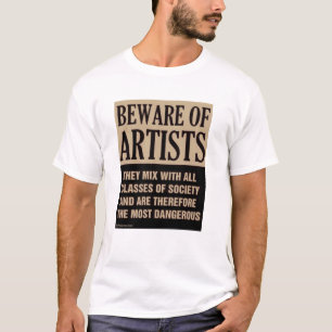 Akta sig av konstnärer tee