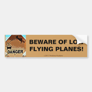 AKTA SIG AV LÅGA FLYGFLYGPLAN! #2 BILDEKAL