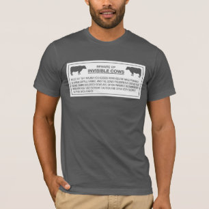 Akta sig av osynliga kor, underteckna, Hawaii, US T-shirt