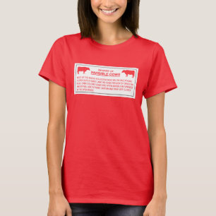 Akta sig av osynliga kor, underteckna, Hawaii, US T Shirt