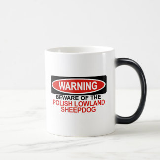 Akta sig av polsk LowlandSheepdog Magisk Mugg