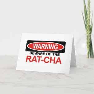 Akta sig av Råtta-Cha Kort