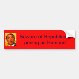 Akta sig av republikaner bildekal